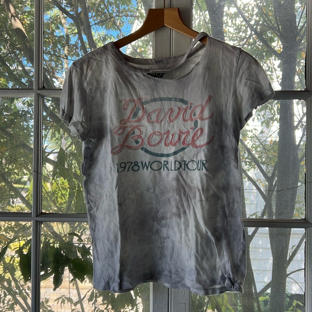 David Bowie Tour Shirt